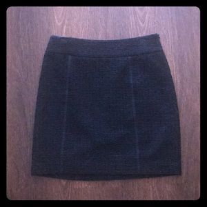 Loft Textured Wool Skirt